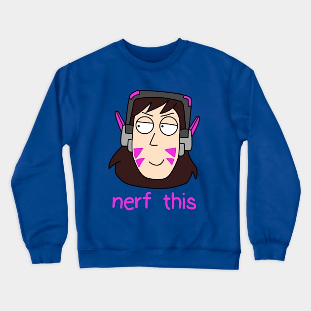 dva neft this overwatch Crewneck Sweatshirt by ahmedelsiddig